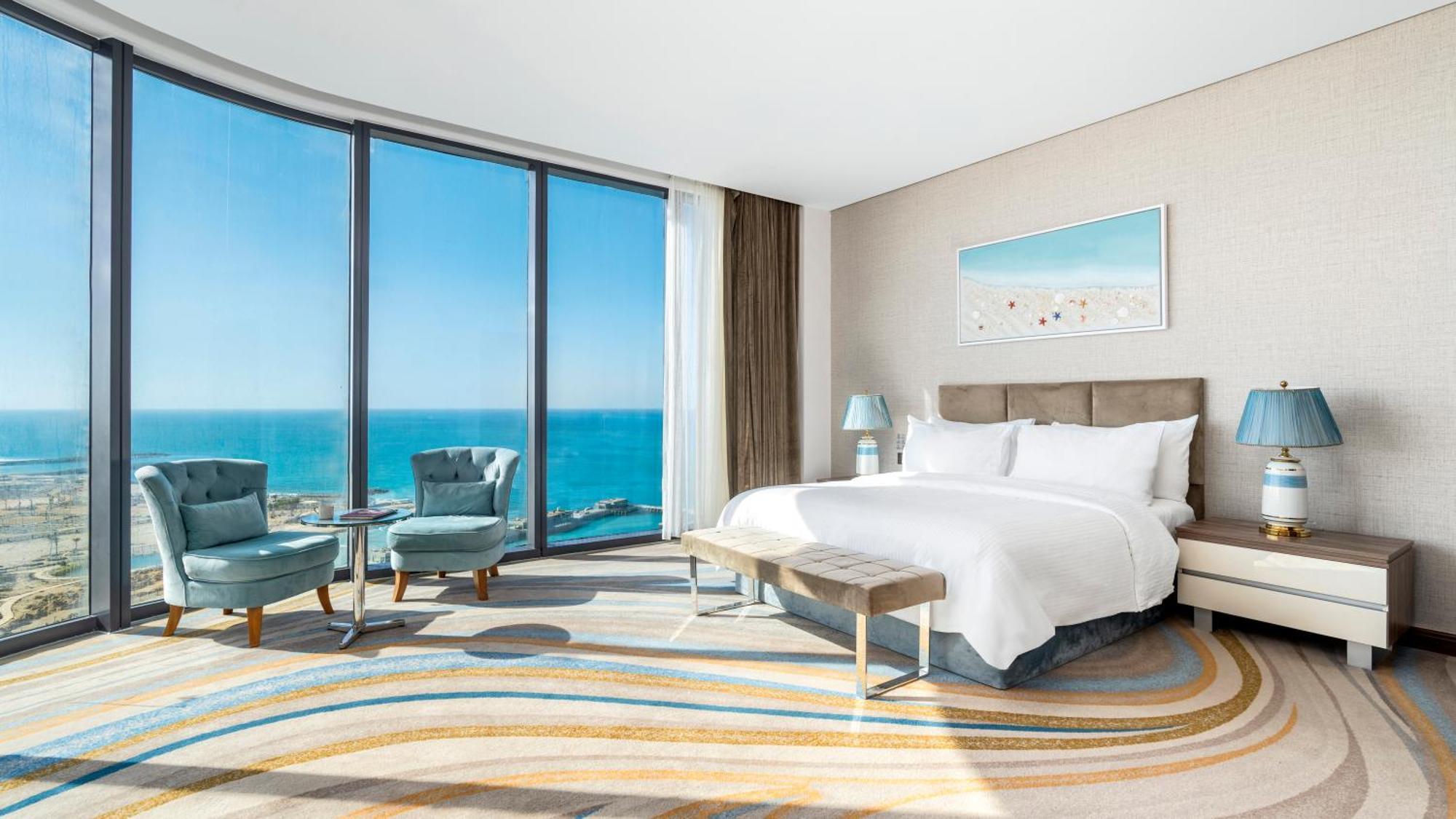 Rixos Premium Alamein El Alamein Exterior photo A bedroom at the hotel