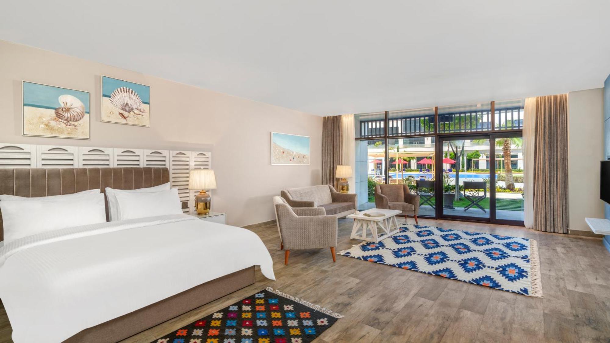 Rixos Premium Alamein El Alamein Exterior photo A room at the hotel